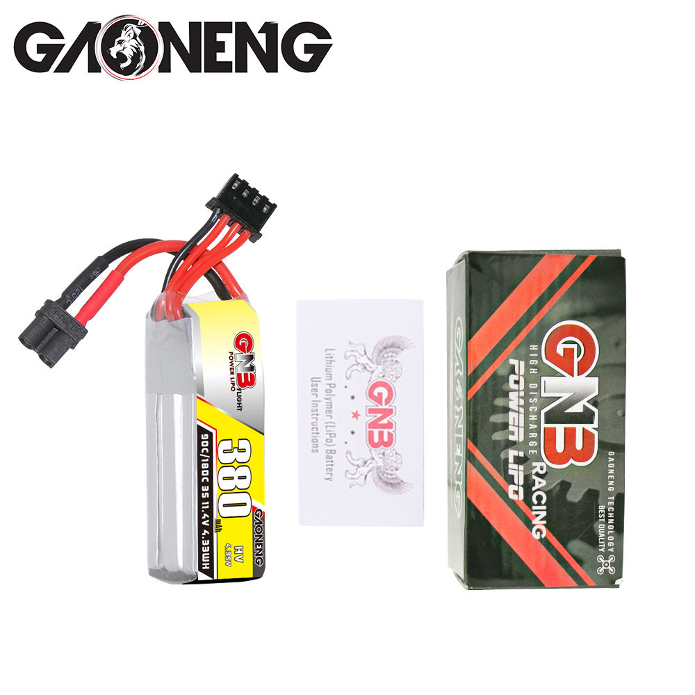 Drone Battery High Voltage - GNB GAONENG 3S 11.4V HV 380mah
