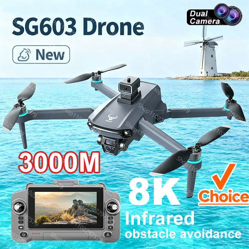 Drone Battery Alarm - New Brushless Power SG603PRO Drone Professional