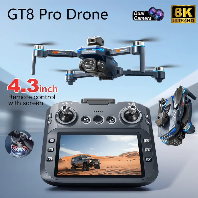 Drone Battery Charger - 2026 New GT8 Drone GPS 8K