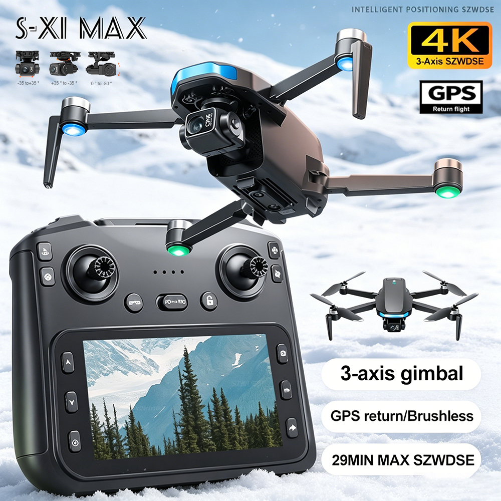 Drone Battery Charger - New S-X1 MAX Drone GPS 8K