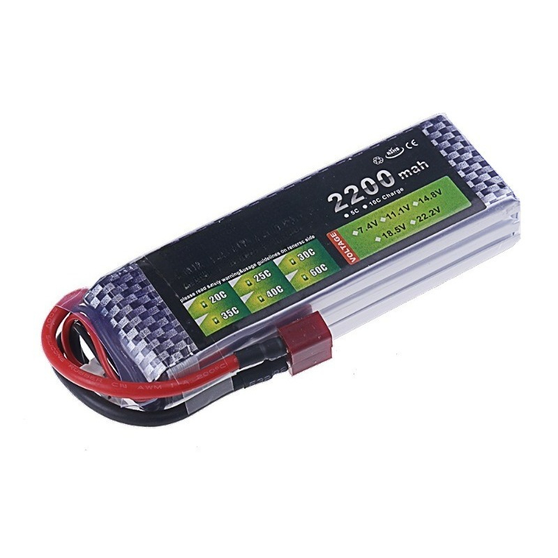 New 3S 30C 11.1V 2200mAh Li-po - Drone Battery 3S avaliação e preço