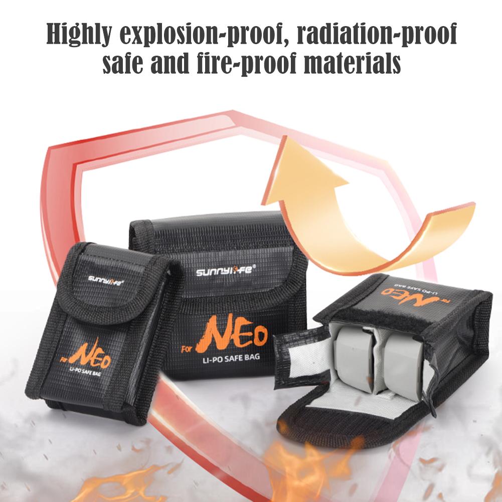 FOR DJI Neo Battery Explosion- - Drone Battery Bag avaliação e preço