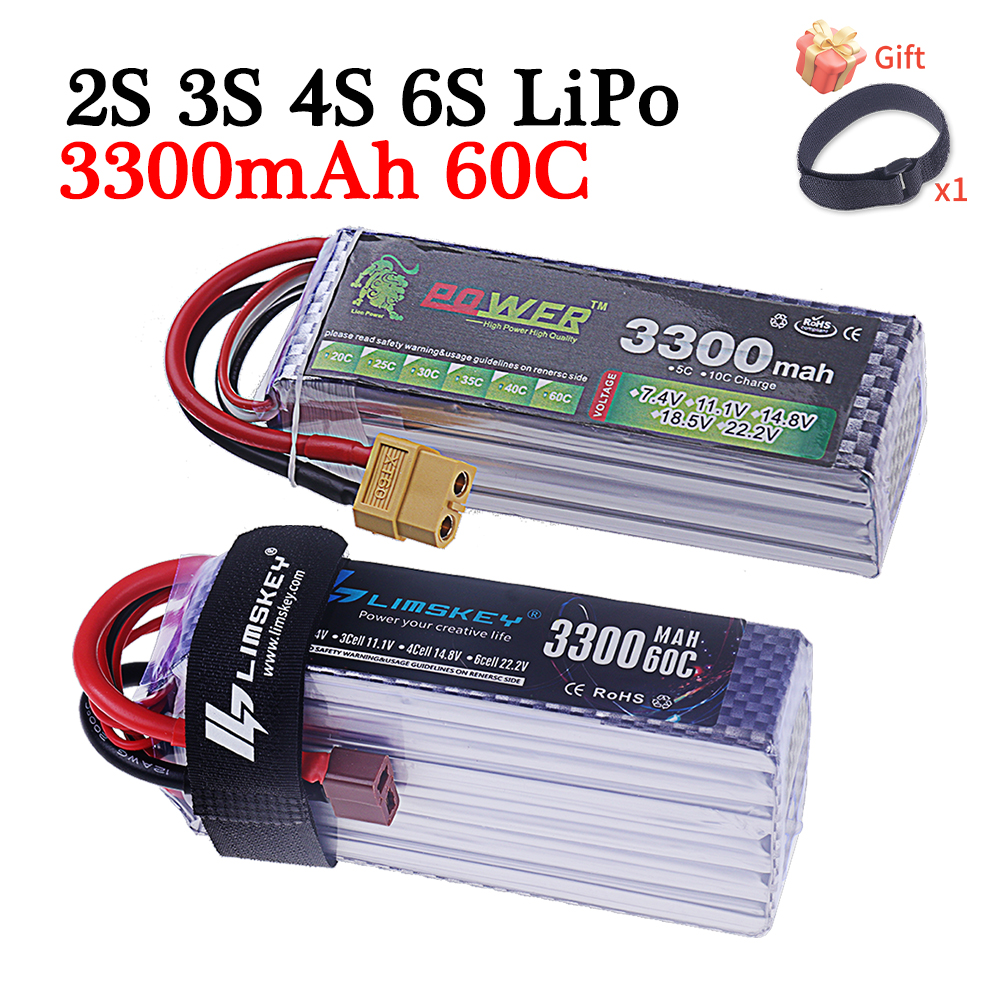 60C Lipo Battery 3300mAh 7.4V  - Drone Battery 6S avaliação e preço