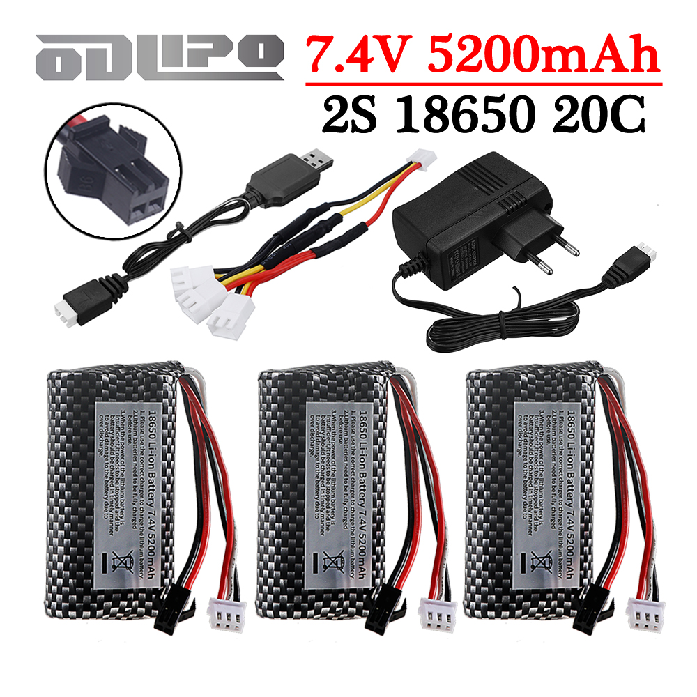 18650 7.4V 5200mAh Li-ion batt - Drone Battery Charger avaliação e preço