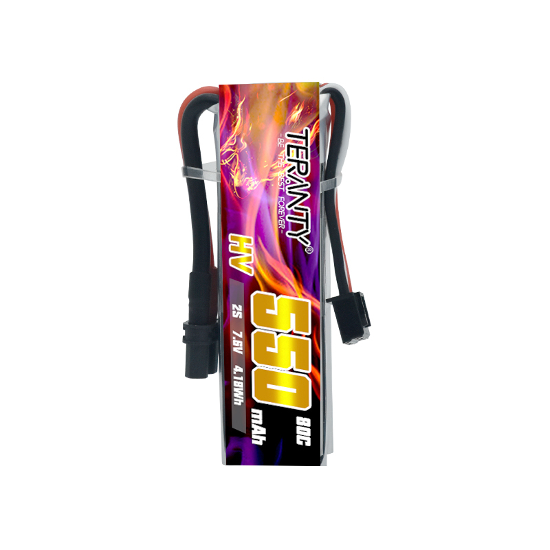 TERANTY 2S 7.6V 550mAh 80C HV  - Drone Battery High Voltage avaliação e preço