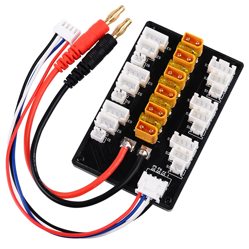 1-5Pcs 1S-3S 20A XT30 Plug Lip - Drone Battery Parallel Board avaliação e preço