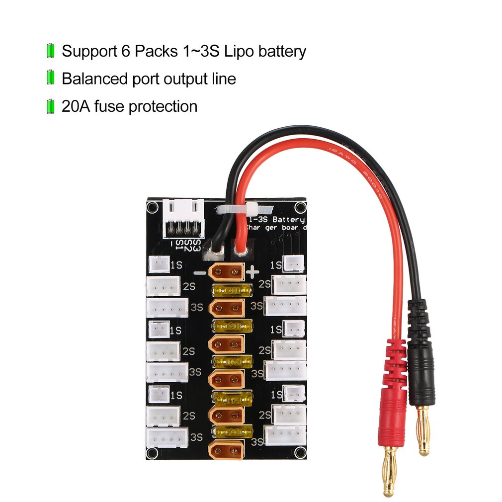 RC Lipo Battery Parallel Charg - Drone Battery Parallel Board avaliação e preço