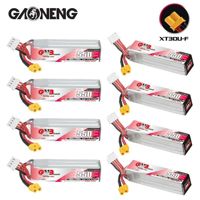 GNB HV 11.4V 550mAh 100C/200C  - Drone Battery Lipo avaliação e preço
