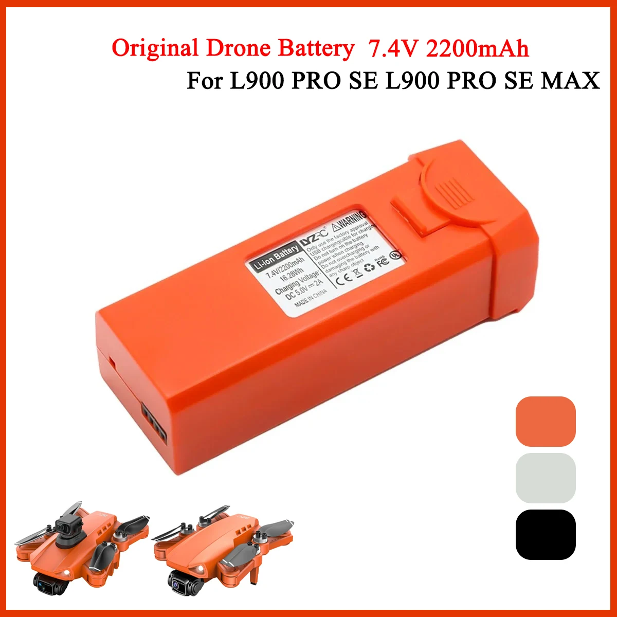 Battery L900 PRO SE Max Drone  - Drone Battery Li-Ion avaliação e preço