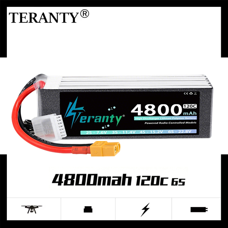 TERANTY 6S 4800mAh Lipo Batter - Drone Battery Plate avaliação e preço