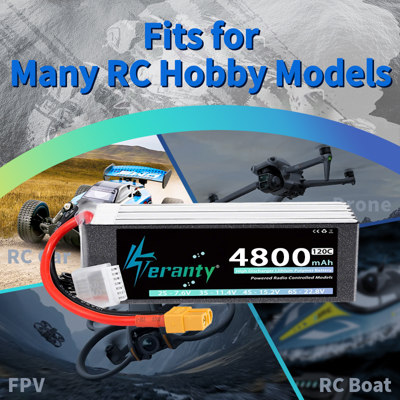 TERANTY 6S 4800mAh Lipo Batter - Drone Battery Plate avaliação e preço
