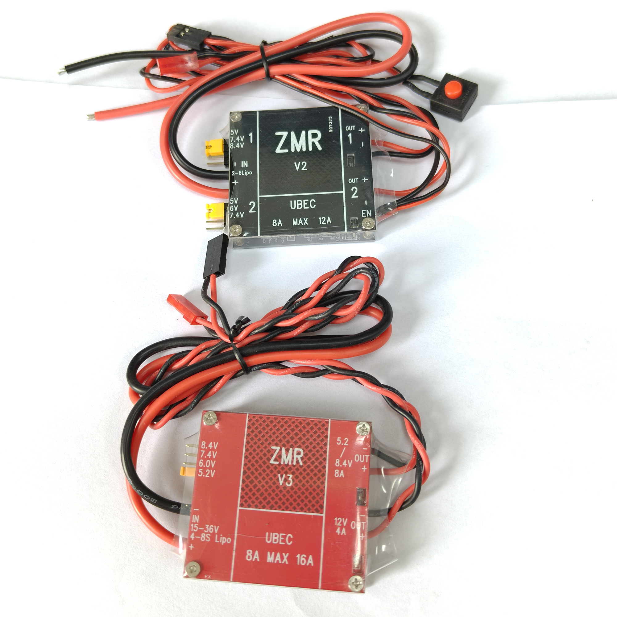 UBEC V2 V3 V4 ZMR 8A Dual BEC  - Drone Battery Lipo avaliação e preço