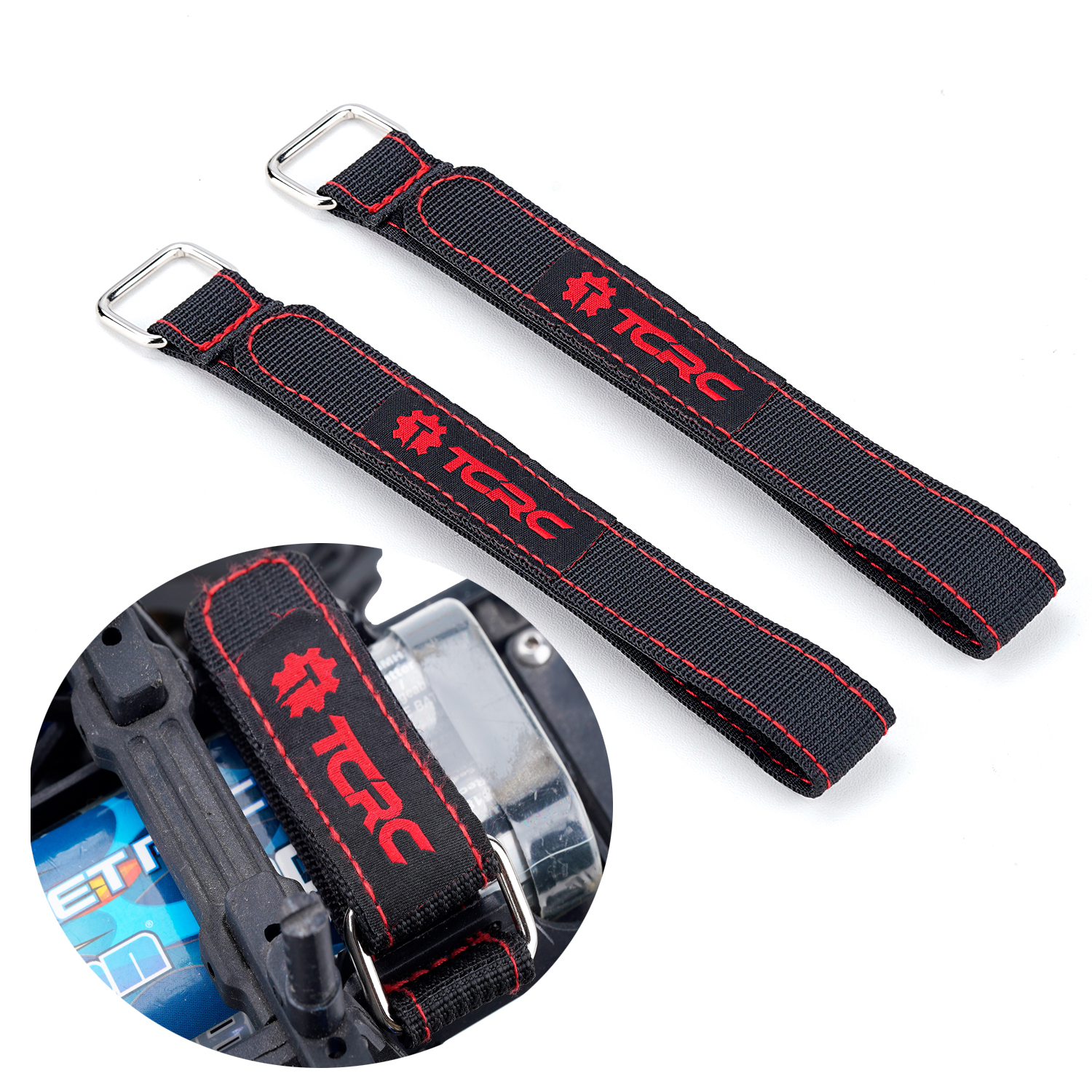 TCRC 2PCS 20x300MM Kevlar Stit - Drone Battery Strap avaliação e preço