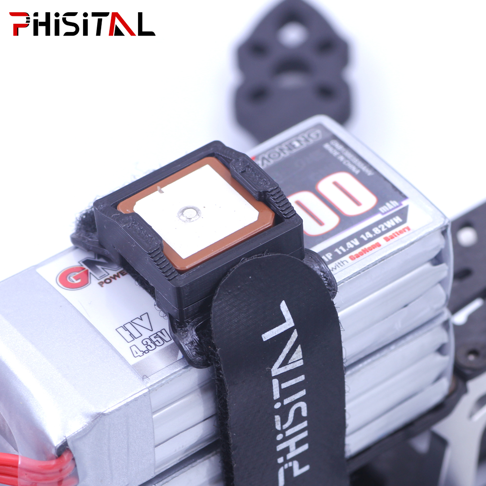 GPS Module Mount 3D Printed TP - Drone Battery Strap avaliação e preço