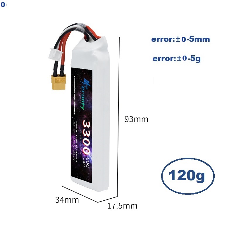 2S 7.4V LiPo Battery 3300mAh 6 - Drone Battery Lipo avaliação e preço
