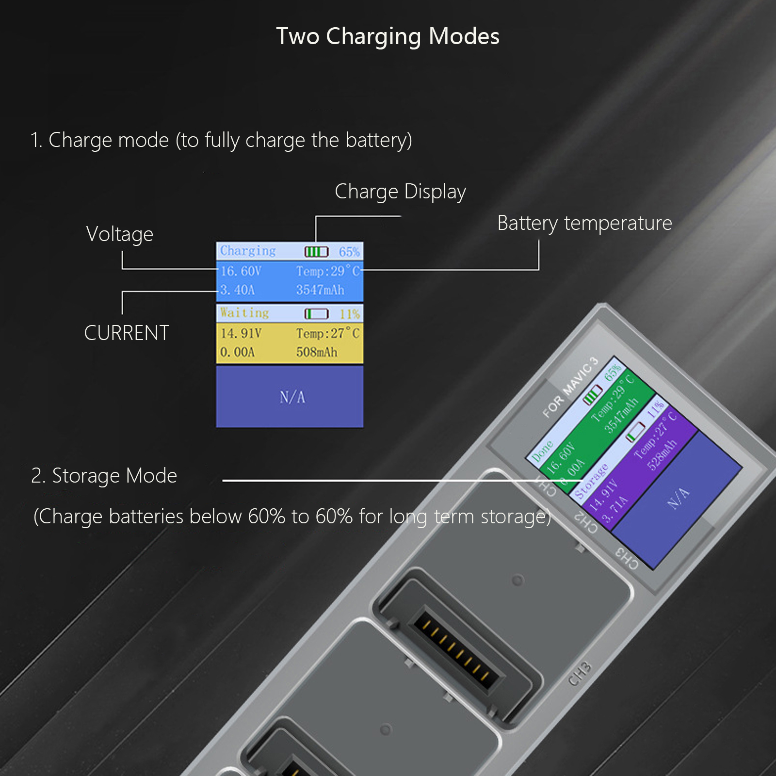 New 3 In 1 Charging Hub for DJ - Drone Battery Balance Charger avaliação e preço