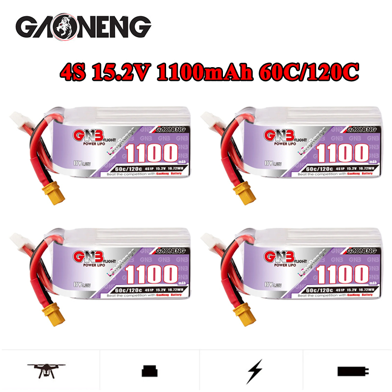 GNB 4S 1100mAh 60C/120C HV Lip - Drone Battery Plate avaliação e preço