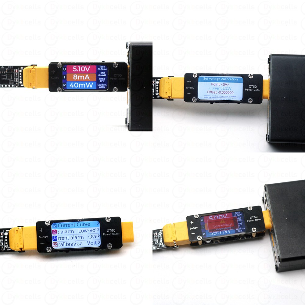 2mA-64A DC XT60 Ammeter Power  - Drone Battery Voltage Checker avaliação e preço