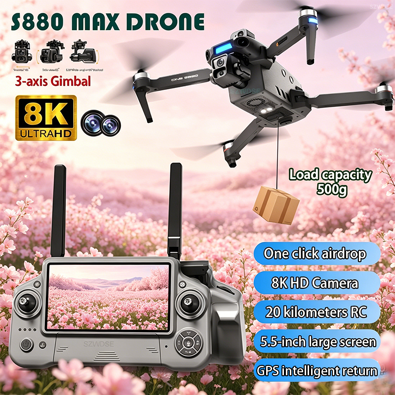 2026 New 8K Dual Camera Drone  - Drone Battery Balance Charger avaliação e preço