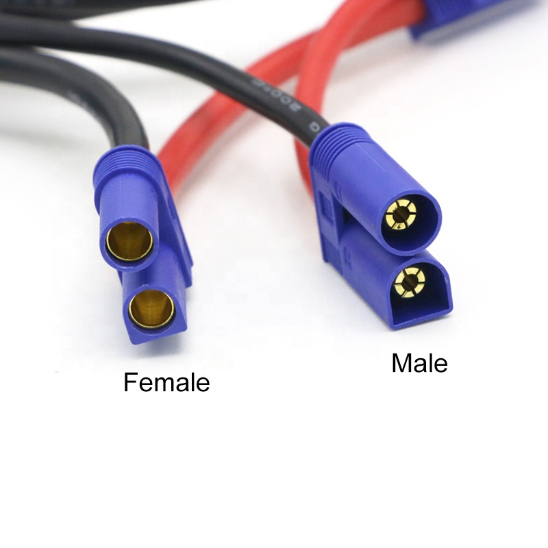 10PCS EC5 Series 12AWG 100mm S - Drone Battery Connector avaliação e preço