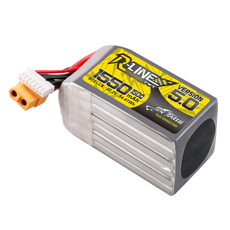 TATTU-R-LINE 5.0 22.2V 1550mAh - Drone Battery Plate avaliação e preço
