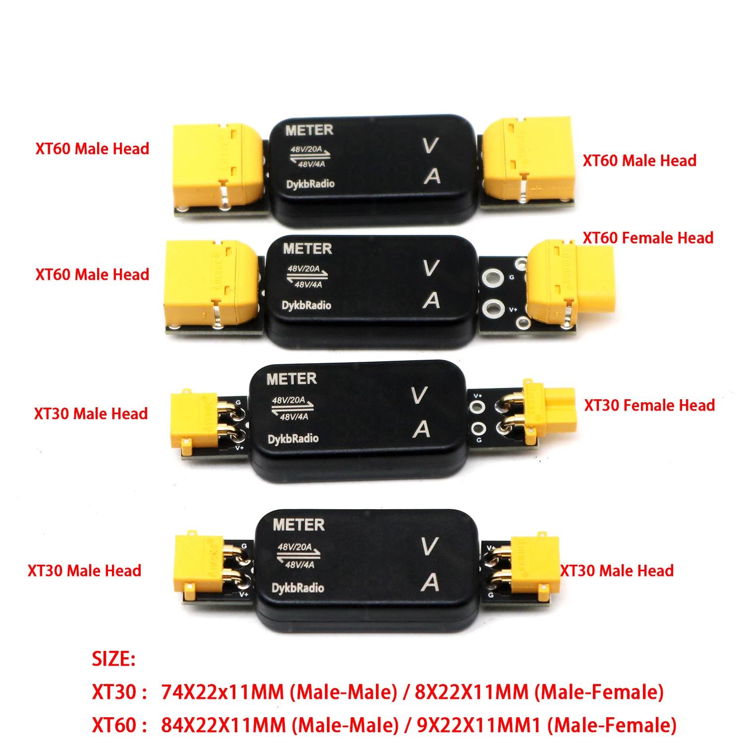 USB XT60 XT30 Voltmeter Ammete - Drone Battery Voltage Checker avaliação e preço