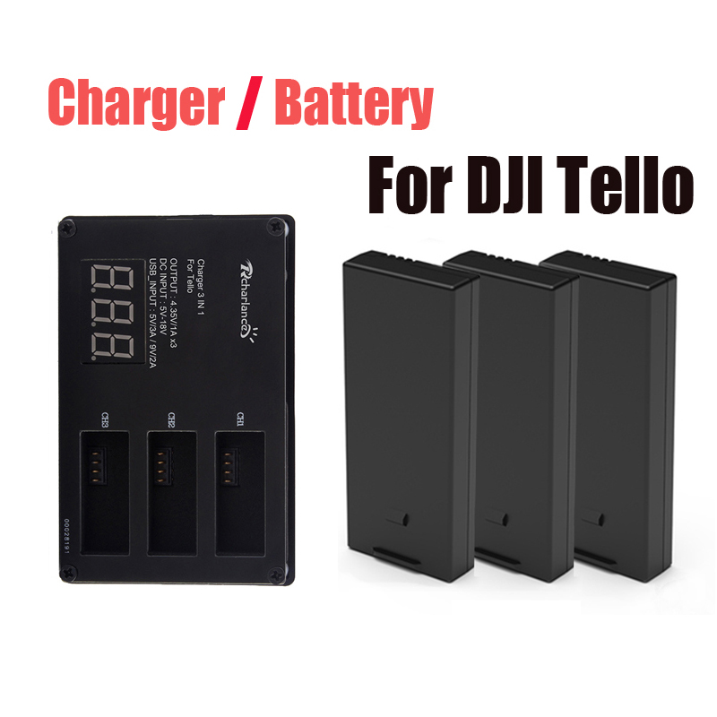 Original DJI Tello battery / D - Drone Battery Balance Charger avaliação e preço