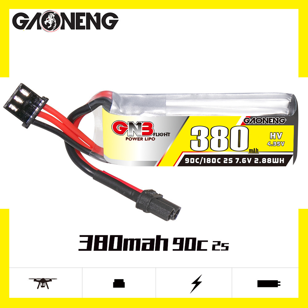 GNB 2S 7.6V 380mAh 90C/180C Li - Drone Battery Lipo avaliação e preço