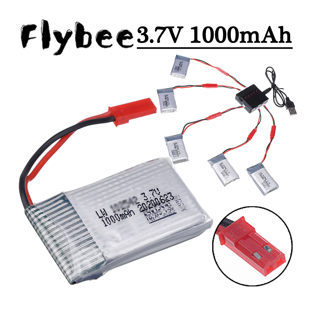 3.7V 1000mah Lipo Battery and  - Drone Battery Charger avaliação e preço