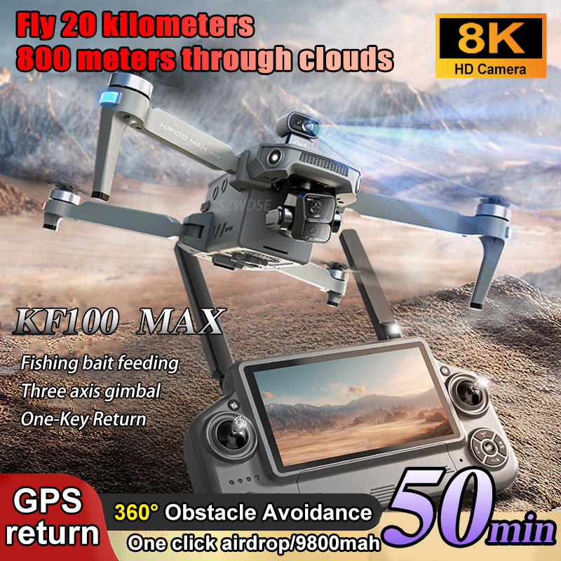 SJRC KF100 MAX 8K UHD Photo HD - Drone Battery Charger avaliação e preço