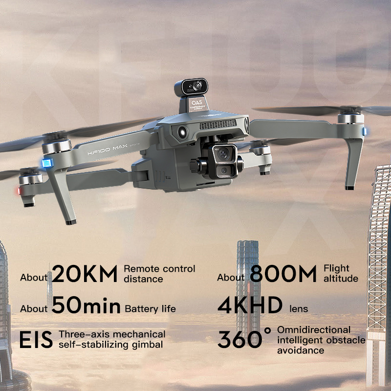 SJRC KF100 MAX 8K UHD Photo HD - Drone Battery Charger avaliação e preço