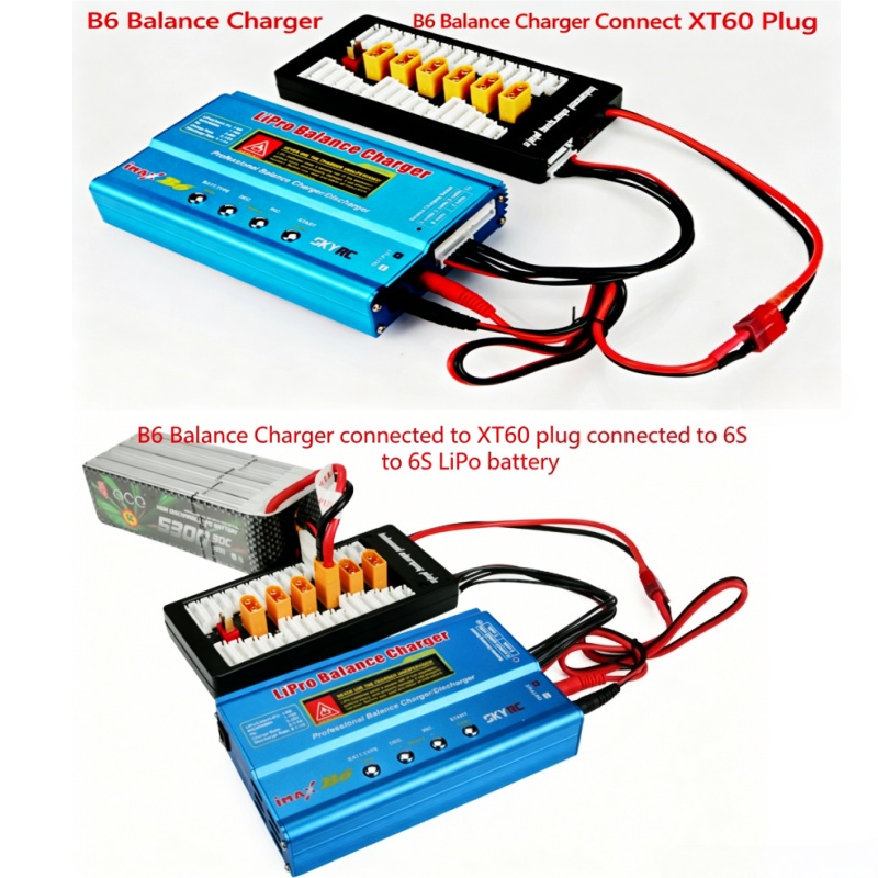 6 in 1 XT60 Parallel Charging  - Drone Battery Parallel Board avaliação e preço