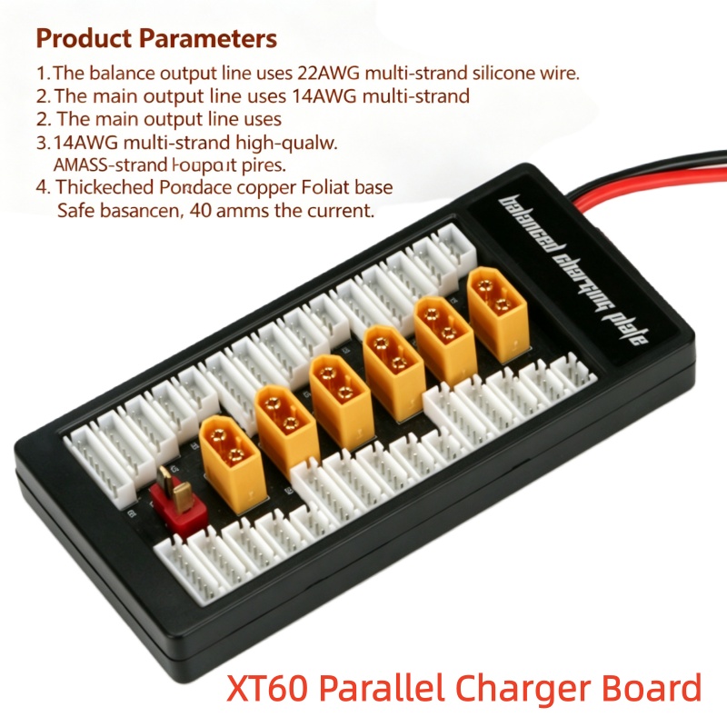 6 in 1 XT60 Parallel Charging  - Drone Battery Parallel Board avaliação e preço