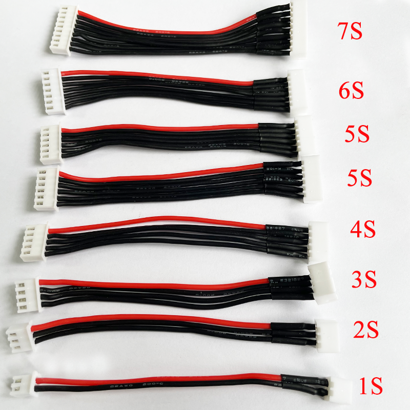 5pcs/lot JST-XH 1S 2S 3S 4S 5S - Drone Battery 6S avaliação e preço