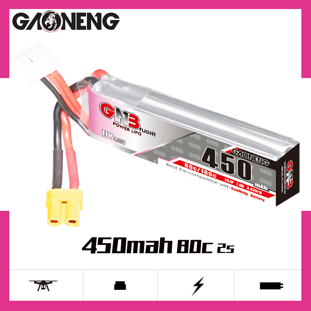 GNB LiPo Battery HV 2S 7.6V 45 - Drone Battery Lipo avaliação e preço