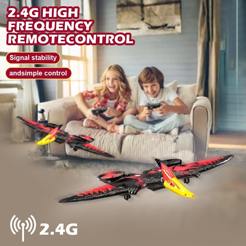 RC Plane Pterosaur 2.4G 6-Axis - Drone Battery Alarm avaliação e preço