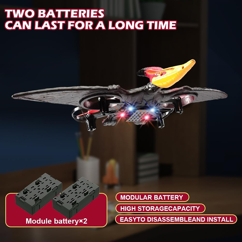 RC Plane Pterosaur 2.4G 6-Axis - Drone Battery Alarm avaliação e preço