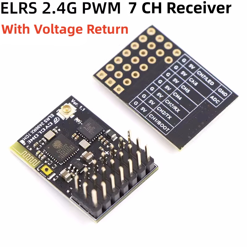 ELRS 2.4G PWM 7CH 6CH CRSF Rec - Drone Battery Plate avaliação e preço