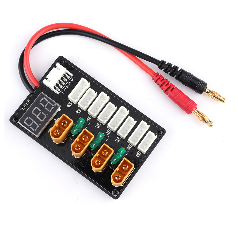 XT60 Plug 3S 4S Lipo Battery P - Drone Battery Parallel Board avaliação e preço