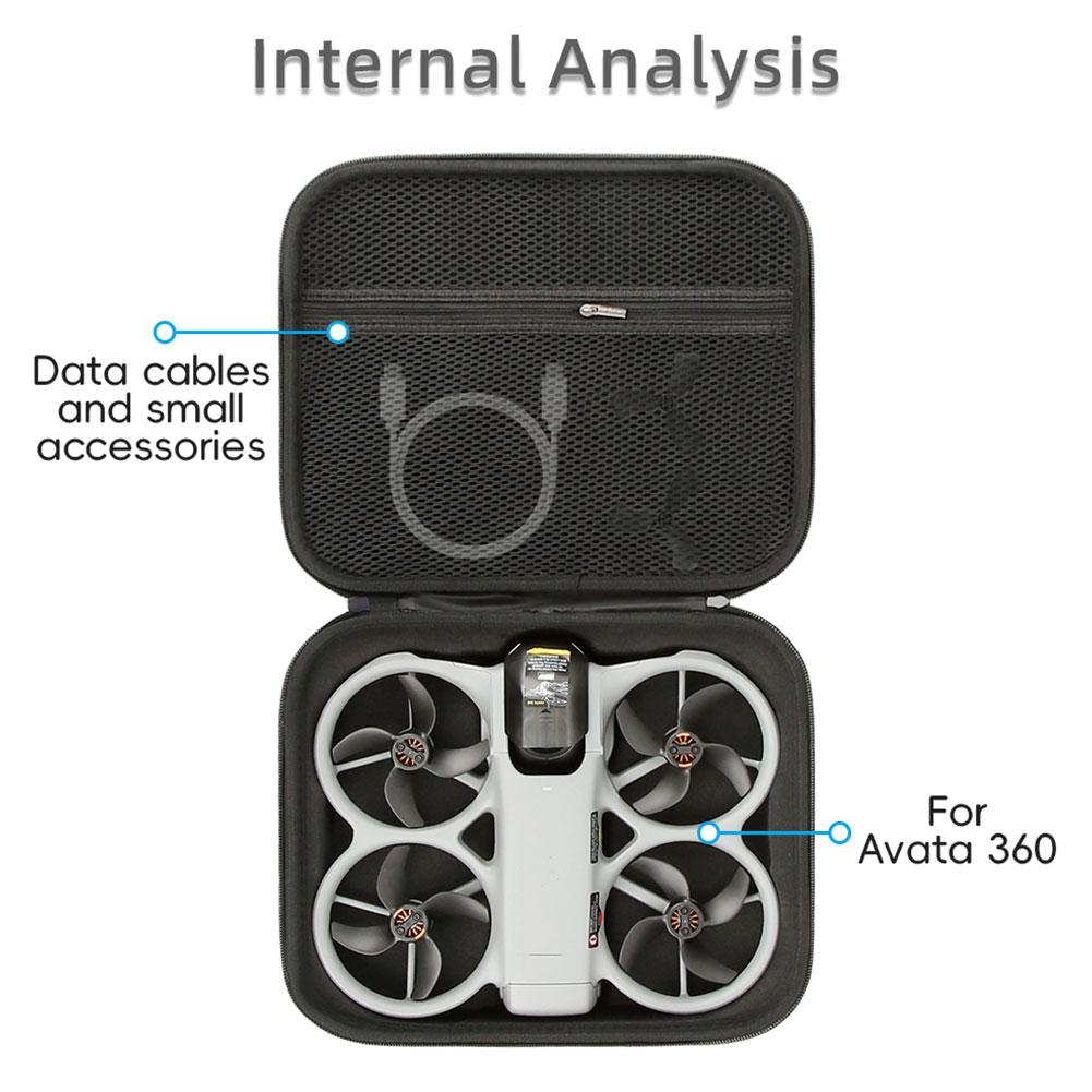 For DJI Avata 360 Case Storage - Drone Battery Bag avaliação e preço