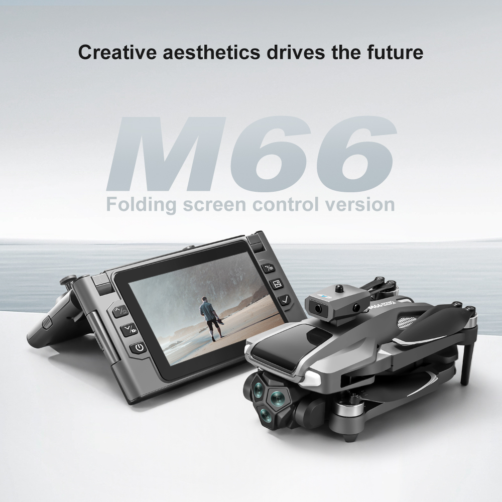 Foldable M66 RC Drone with 4.5 - Drone Battery Case avaliação e preço