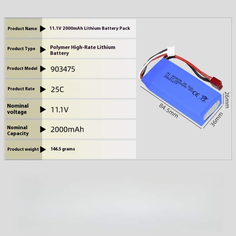 XT30 Plug 11.1v 2000mAh Lipo B - Drone Battery 3S avaliação e preço