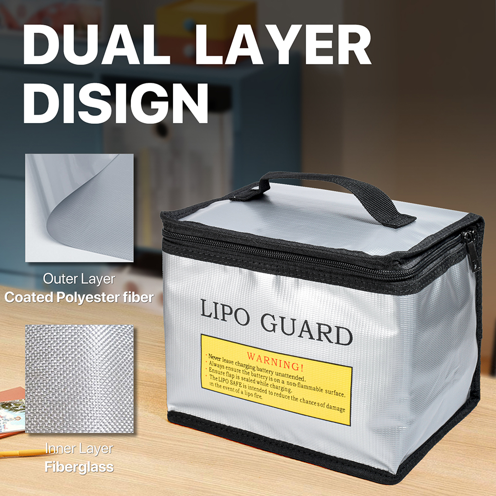 Lipo Guard Safety Bag Fireproo - Drone Battery Bag avaliação e preço