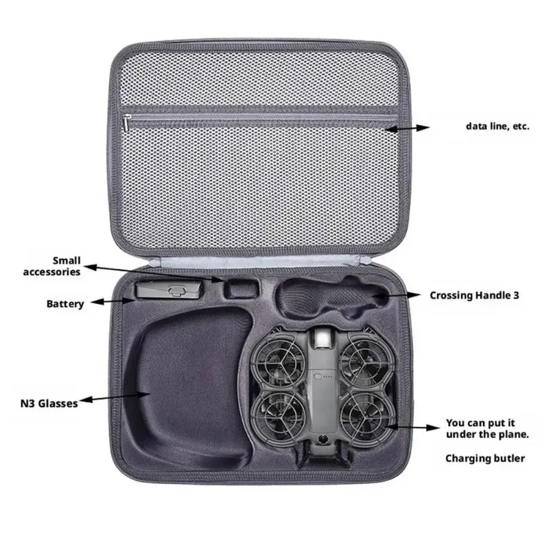 for dji NEO2 Portable Carrying - Drone Battery Bag avaliação e preço