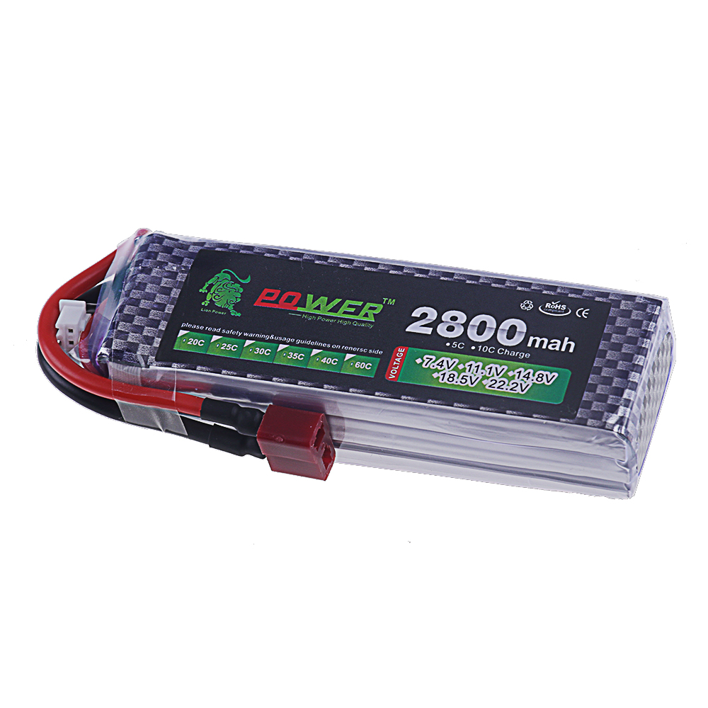 2800mAh 3S 11.1V 40C FPV Drone - Drone Battery 3S avaliação e preço