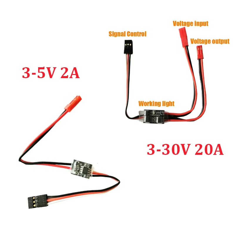2-20A High Current Remote Cont - Drone Battery High Voltage avaliação e preço