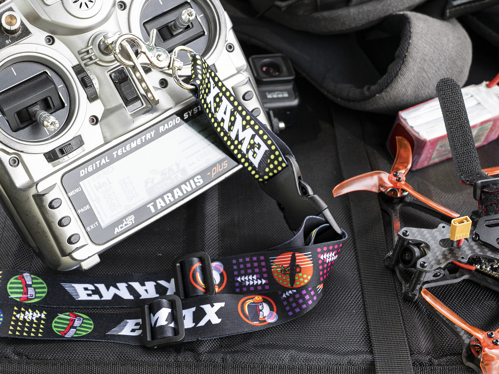 Emax Adjustable Carrying Remot - Drone Battery Strap avaliação e preço