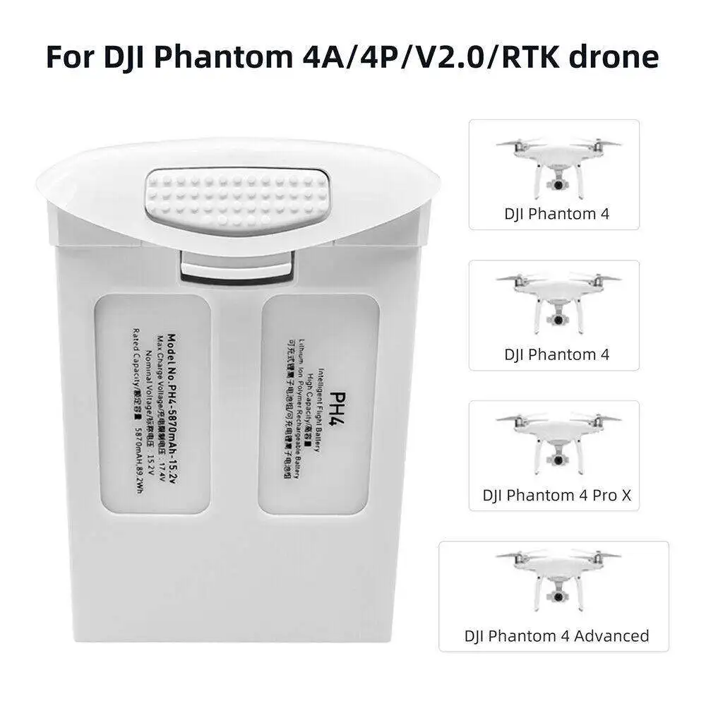 New Phantom 4 battery 6200mah  - Drone Battery Li-Ion avaliação e preço