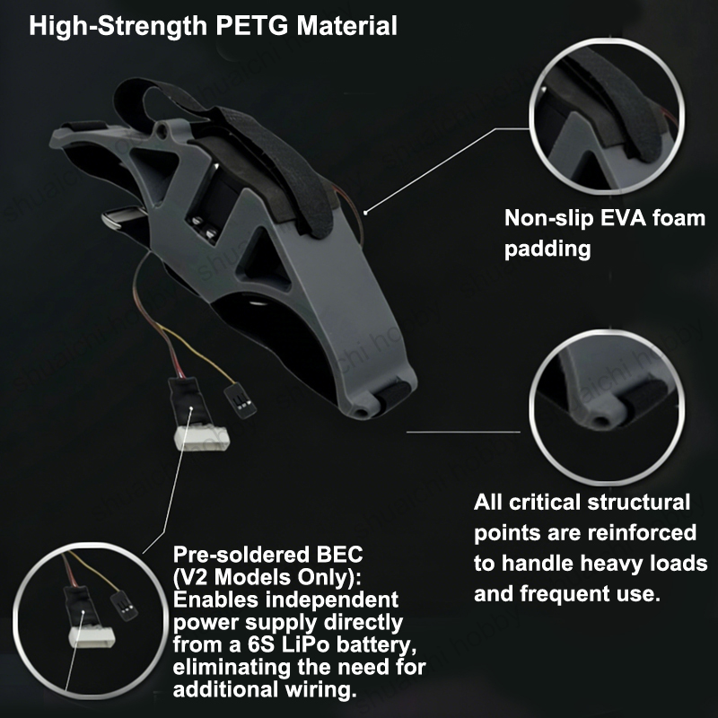 1PCS Strap-type FPV Drone PWM- - Drone Battery Strap avaliação e preço