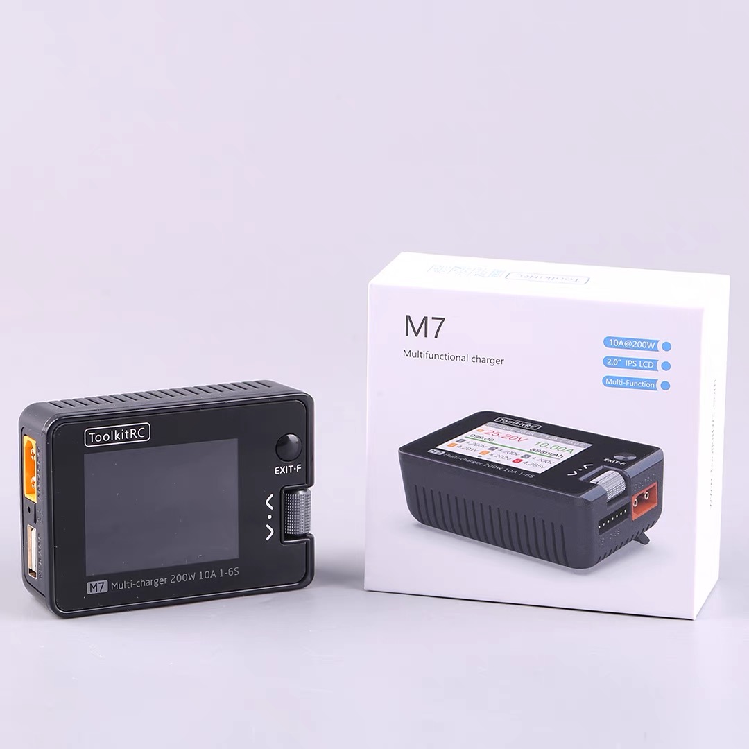 For ToolkitRC M7 200W 10A DC C - Drone Battery Voltage Checker avaliação e preço